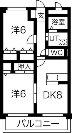 和泉乃郷II号館の物件間取画像